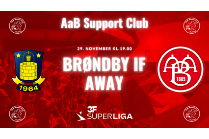 Bustur ekskl. billet - Brøndby IF - AaB 29. november 2024