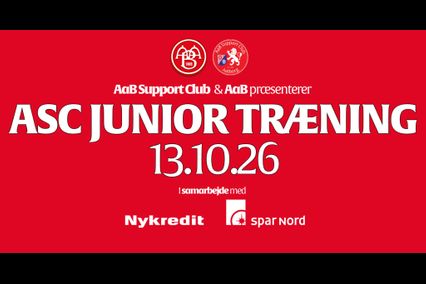 ASC Junior - Træning med AaB i efterårsferien