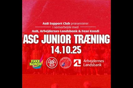 ASC Junior - Træning med AaB i efterårsferien