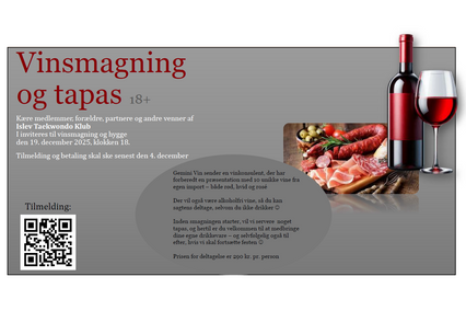 Smagning af en slags  - for os over 18 