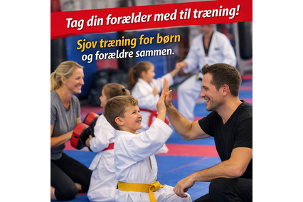 Tag din forælder med til træning