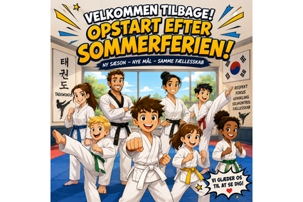 Træningsopstart efter sommerferien