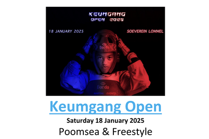 Keumgang Open Poomsae 2025