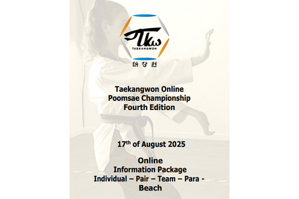 5th TaeKangWon Online International Open Poomsae & Para Championships