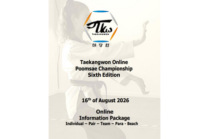 6th Online TaeKangWon Open Poomsae Championships