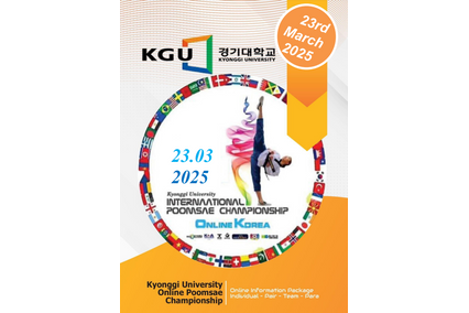 4th Kyonngi University Online International Open Poomsae & Para Championships
