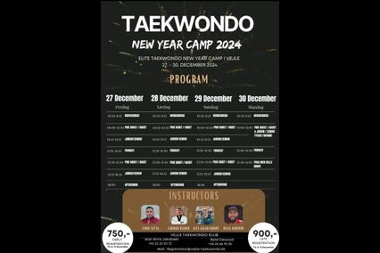 Elite Olympic Taekwondo New Year's Camp 